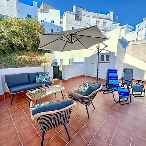 Hébergement de vacances Casa Con Terraza Y Patio Privado En, Salobreña